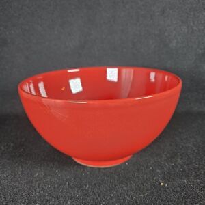 Waechtersbach Large Red Serving Salad Bowl 9" Germany Fun Factory Freestyle READ